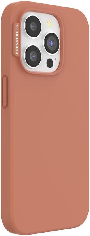 imagePopSockets iPhone 15 Plus Case Compatible with MagSafe Phone Case for iPhone 15 Plus Wireless Charging Compatible Case Only LatteTerraCotta