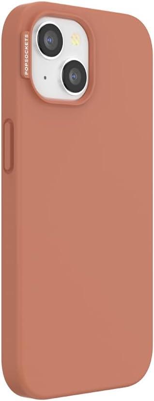 imagePopSockets iPhone 15 Plus Case Compatible with MagSafe Phone Case for iPhone 15 Plus Wireless Charging Compatible Case Only LatteTerraCotta