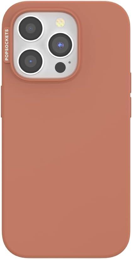 imagePopSockets iPhone 15 Plus Case Compatible with MagSafe Phone Case for iPhone 15 Plus Wireless Charging Compatible Case Only LatteTerraCotta