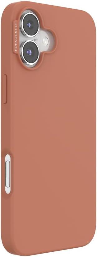 imagePopSockets iPhone 15 Plus Case Compatible with MagSafe Phone Case for iPhone 15 Plus Wireless Charging Compatible Case Only LatteTerraCotta