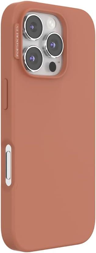 imagePopSockets iPhone 15 Plus Case Compatible with MagSafe Phone Case for iPhone 15 Plus Wireless Charging Compatible Case Only LatteTerraCotta