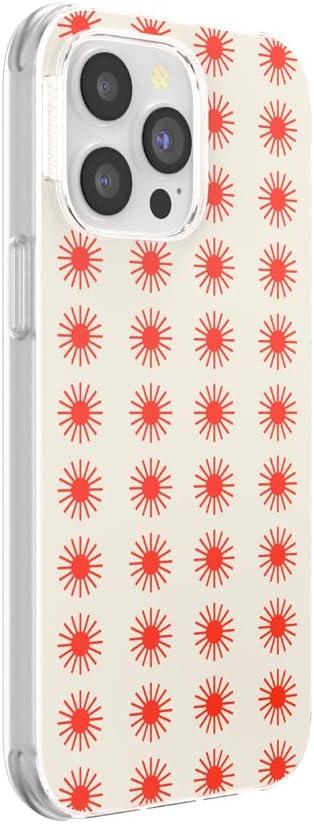 imagePopSockets iPhone 16 Plus Case Compatible with MagSafe Phone Case for iPhone 16 Plus Wireless Charging Compatible Case Only Desert MosaicWestern Sun