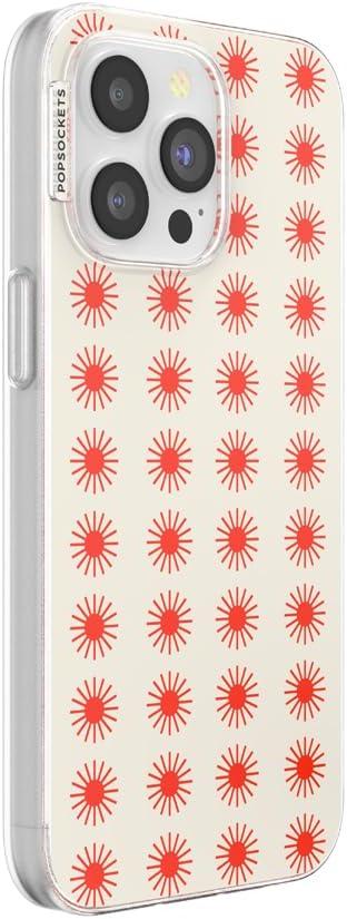 imagePopSockets iPhone 16 Plus Case Compatible with MagSafe Phone Case for iPhone 16 Plus Wireless Charging Compatible Case Only Desert MosaicWestern Sun