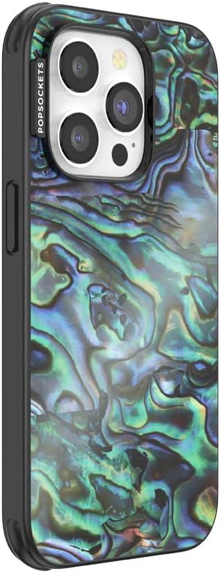 imagePopSockets iPhone 16 Pro Case Compatible with MagSafe Phone Case for iPhone 16 Pro Wireless Charging Compatible Case Only Buffalo CheckAlbalone