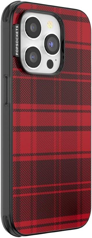 imagePopSockets iPhone 16 Pro Case Compatible with MagSafe Phone Case for iPhone 16 Pro Wireless Charging Compatible Case Only Buffalo CheckBuffalo Check