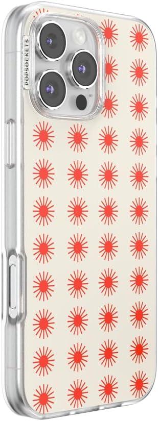 imagePopSockets iPhone 16 Pro Case Compatible with MagSafe Phone Case for iPhone 16 Pro Wireless Charging Compatible Case Only Buffalo CheckWestern Sun