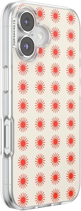 imagePopSockets iPhone 16 Pro Case Compatible with MagSafe Phone Case for iPhone 16 Pro Wireless Charging Compatible Case Only Buffalo CheckWestern Sun