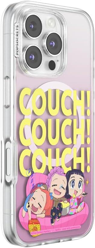 imagePopSockets iPhone 16 Pro Case Compatible with MagSafe Phone Case for iPhone 16 Pro Wireless Charging Compatible Case Only Couch Couch Couch