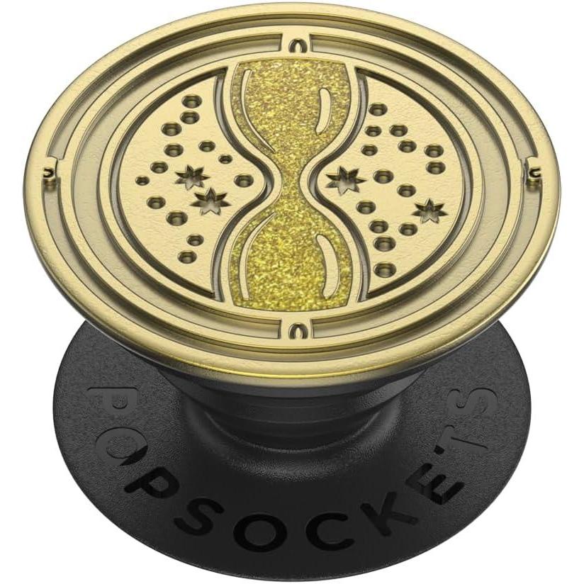 imagePopSockets Phone Grip for MagSafe Secure Magnetic Phone Grip amp Stand HandsFree Kickstand Wireless Charging Compatible Harry Potter  Enamel Deathly HallowsTime Turner