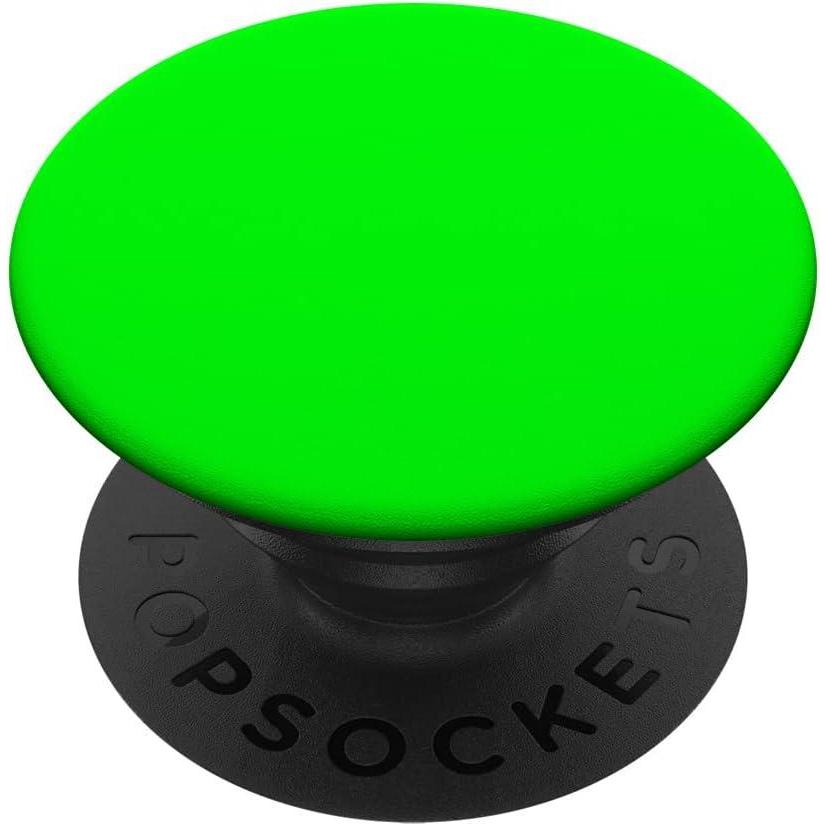 imagePopSockets Phone Grip with Expanding Kickstand  Neon Green PopSockets Adhesive PopGripAdhesive PopGrip