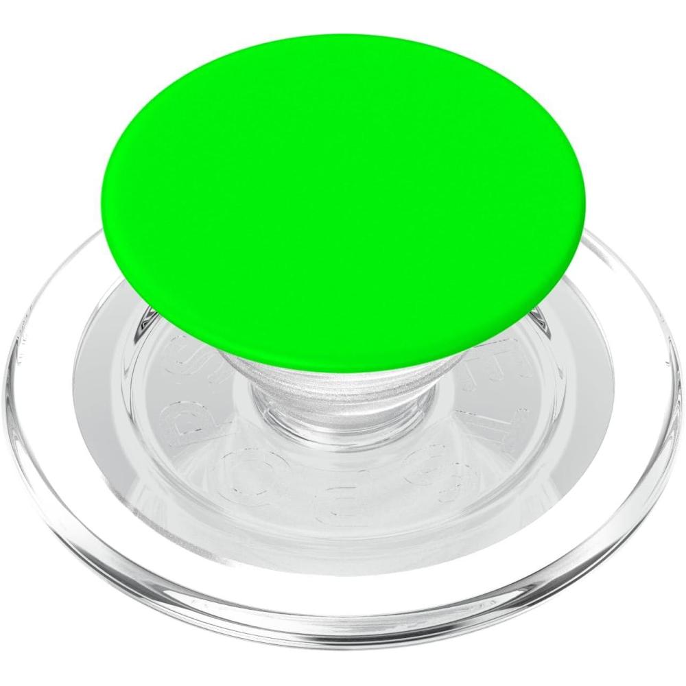 imagePopSockets Phone Grip with Expanding Kickstand Neon Green PopSockets Adhesive PopGripMagnetic PopGrip