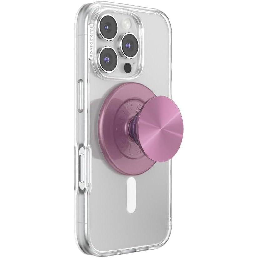 imagePopSockets Phone Grip with Expanding Kickstand Adhesive Grip  Rose GoldMauve Radial