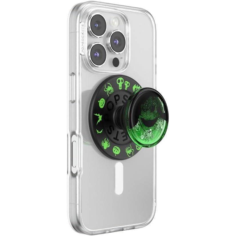 imagePopSockets Phone Grip with Expanding Kickstand Adhesive Grip Nightmare Before Christmas  Nightmare IconTidepool Meanest Bug Around