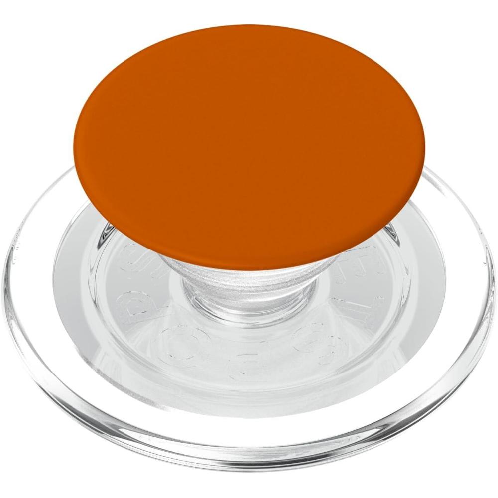 imagePopSockets Phone Grip with Expanding Kickstand Burnt Orange PopSockets Adhesive PopGripMagnetic PopGrip
