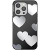 imagePopSockets iPhone 14 Pro Max Case with MagSafe Phone Case for iPhone 14 Pro Max Grip Sold Separately Wireless Charging Compatible  Hearts ReflectionHearts Reflection