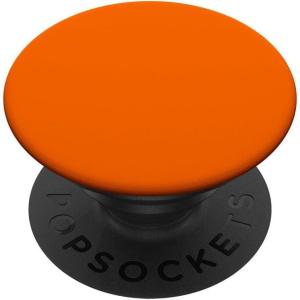PopSockets Phone Grip with Kickstand- Bright Orange PopSockets Adhesive PopGrip(Adhesive PopGrip)