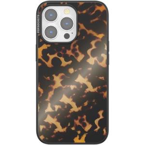 PopSockets iPhone 13 Pro Case Compatible with MagSafe, Phone Case for iPhone 13 Pro, Wireless Charging Compatible -Tortoiseshell