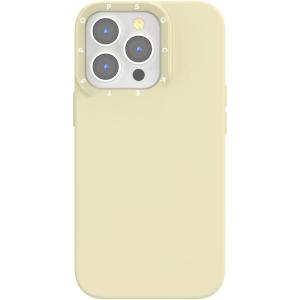 PopSockets iPhone 15 Plus Case Compatible with MagSafe, Phone Case for iPhone 15 Plus, Wireless Charging Compatible, Case Only – Latte(Mist)