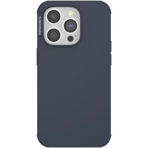 PopSockets iPhone 15 Plus Case Compatible with MagSafe, Phone Case for iPhone 15 Plus, Wireless Charging Compatible, Case Only – Latte(Navy)