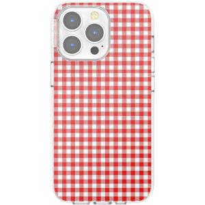 PopSockets iPhone 16 Pro Case Compatible with MagSafe, Phone Case for iPhone 16 Pro, Wireless Charging Compatible, Case Only – Buffalo Check(Red Gingham)