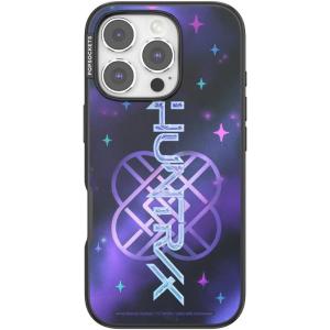 PopSockets iPhone 16 Pro Case Compatible with MagSafe, Phone Case for iPhone 16 Pro, Wireless Charging Compatible, Case Only – Mirror Huntrix