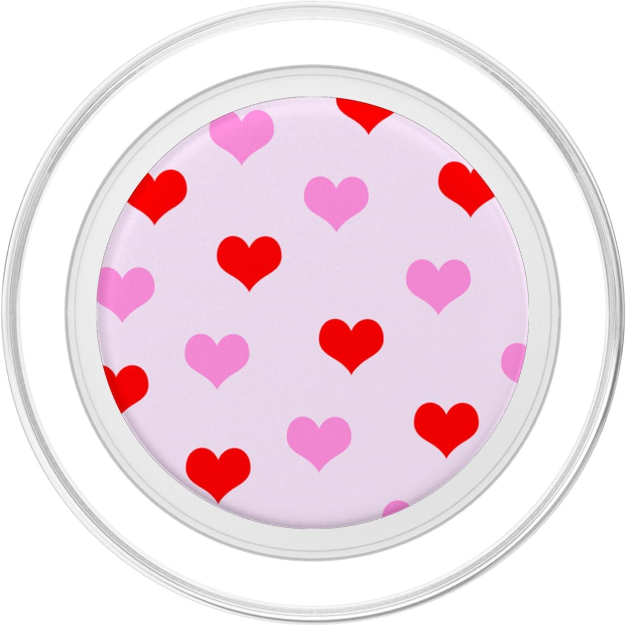imageHeart Pattern Valentines Day PopSockets Adhesive PopGripMagnetic PopGrip