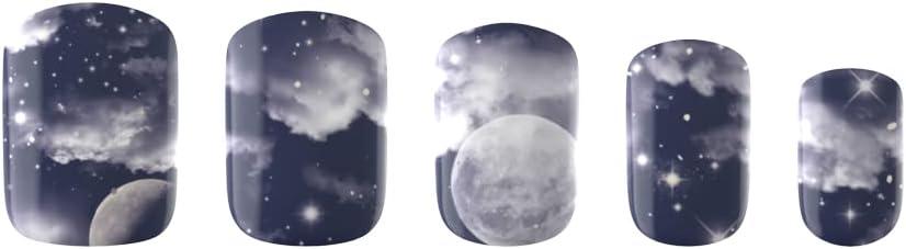 imagePopSockets 30 Gel Nails and Matching PopGrip with Swappable Top for Phones and Tablets Moon