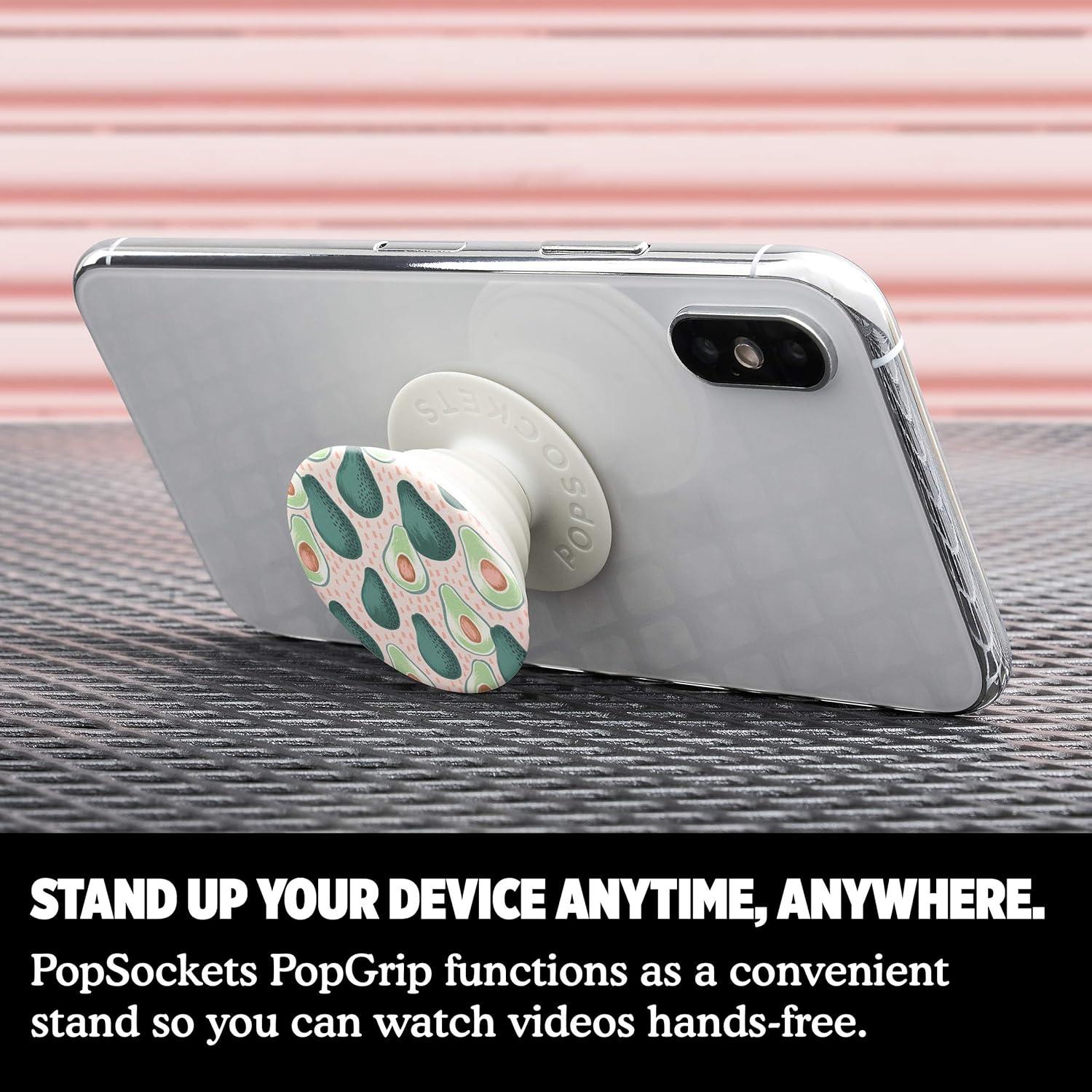 imagePopSockets Phone Grip with Expanding Kickstand Adhesive Grip AVOLancheSingle