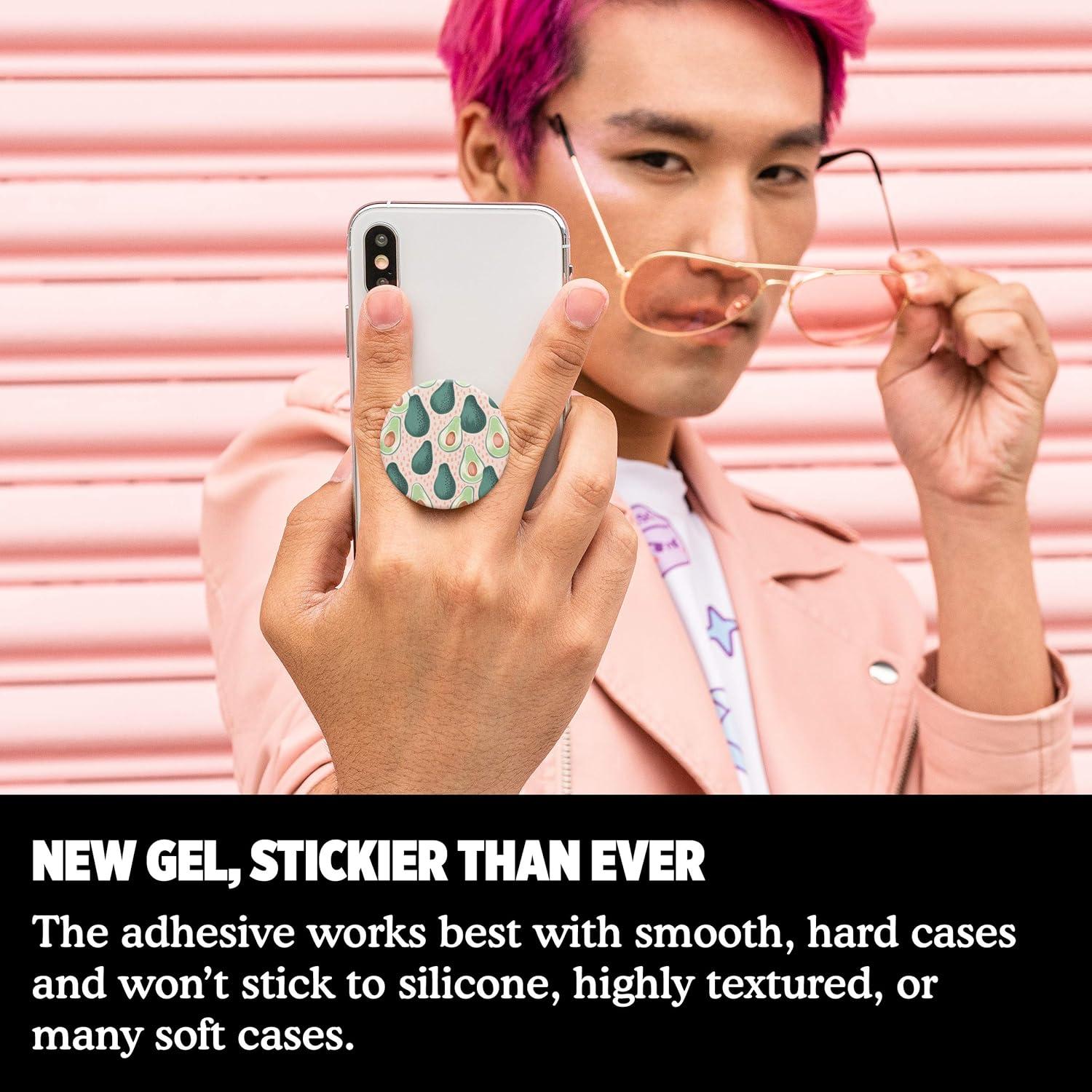 imagePopSockets Phone Grip with Expanding Kickstand Adhesive Grip AVOLancheSingle