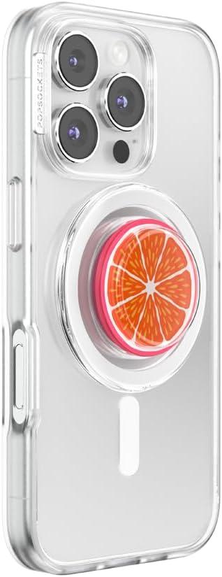 imagePopSockets Phone Grip with Expanding Kickstand Adhesive Grip Berry CheekyJelly Citrus