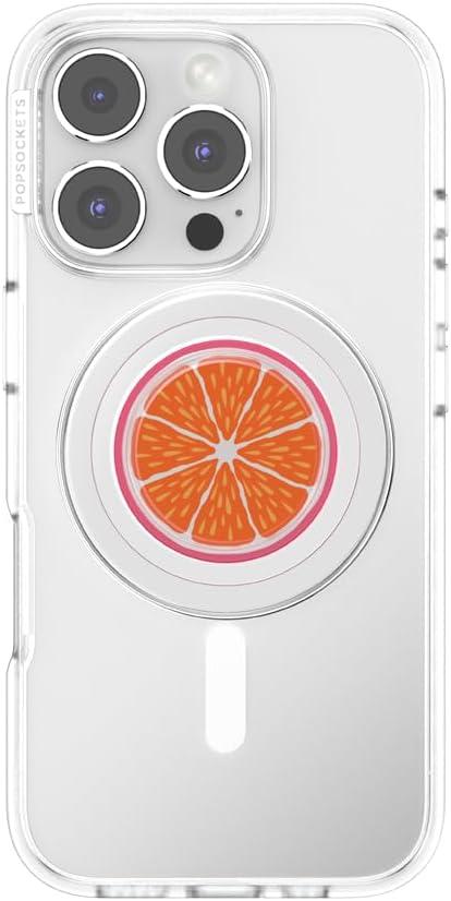 imagePopSockets Phone Grip with Expanding Kickstand Adhesive Grip Berry CheekyJelly Citrus