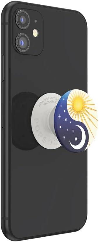 imagePopSockets Phone Grip with Expanding Kickstand Adhesive Grip Black IceAstral Balance