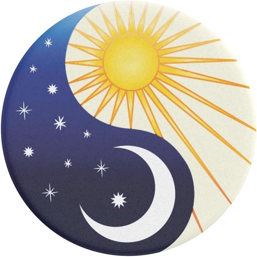 imagePopSockets Phone Grip with Expanding Kickstand Adhesive Grip Black IceAstral Balance