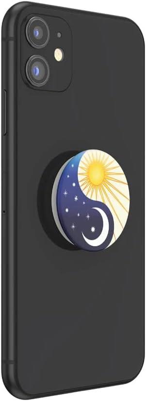 imagePopSockets Phone Grip with Expanding Kickstand Adhesive Grip Black IceAstral Balance