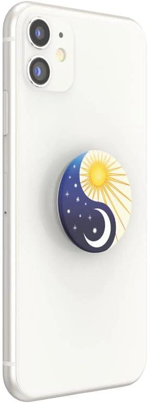 imagePopSockets Phone Grip with Expanding Kickstand Adhesive Grip Black IceAstral Balance