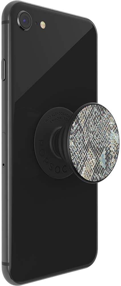 imagePopSockets Phone Grip with Expanding Kickstand Adhesive Grip Black IcePython