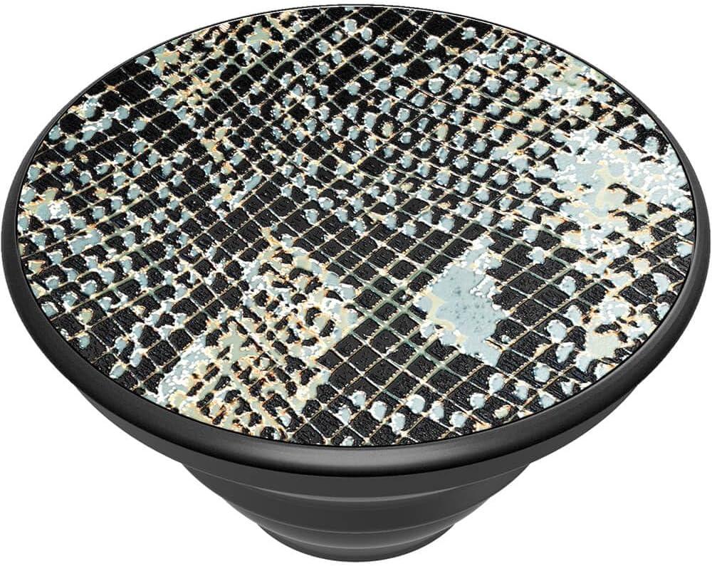 imagePopSockets Phone Grip with Expanding Kickstand Adhesive Grip Black IcePython