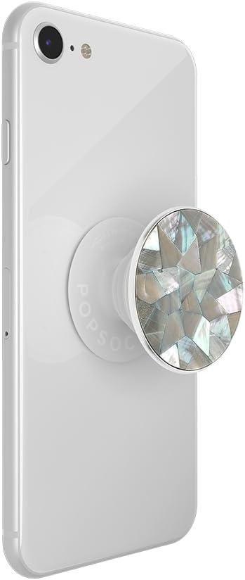 imagePopSockets Phone Grip with Expanding Kickstand Adhesive Grip Gen Abalone MosaicMosaic