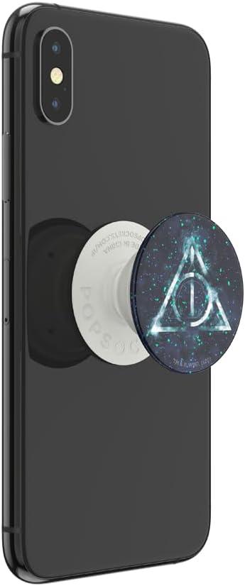 imagePopSockets Phone Grip with Expanding Kickstand Adhesive Grip Glitter Deathly HallowsGlitter Deathly Hallows