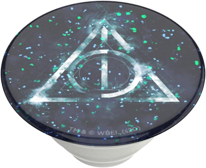 imagePopSockets Phone Grip with Expanding Kickstand Adhesive Grip Glitter Deathly HallowsGlitter Deathly Hallows