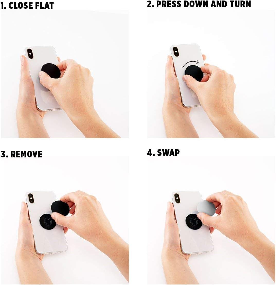 imagePopSockets Phone Grip with Expanding Kickstand Adhesive Grip Lacquer GlossNight Exposure