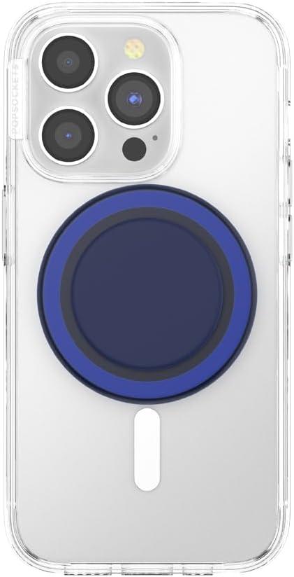 imagePopSockets Phone Grip with Expanding Kickstand Adhesive Grip Neo NoirBasic Naval