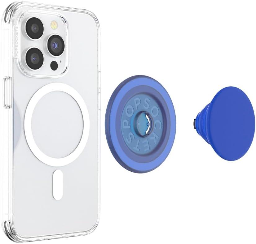 imagePopSockets Phone Grip with Expanding Kickstand Adhesive Grip Neo NoirCobalt