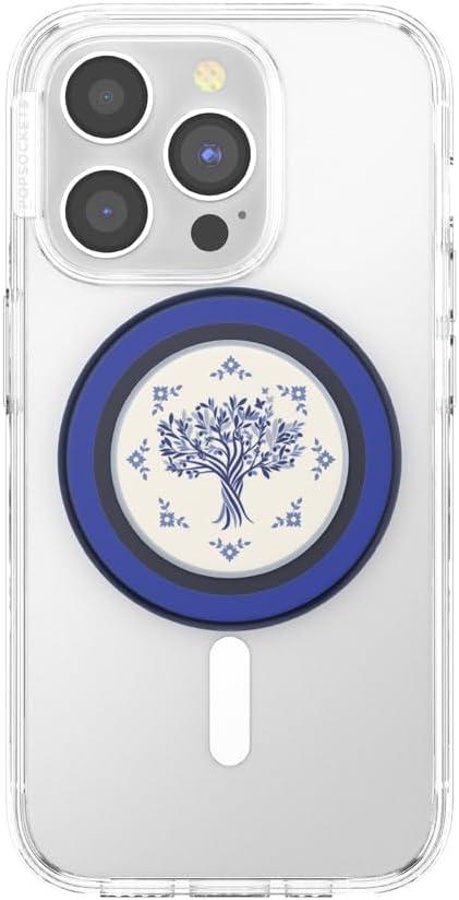 imagePopSockets Phone Grip with Expanding Kickstand Adhesive Grip Neo NoirOlive Tree