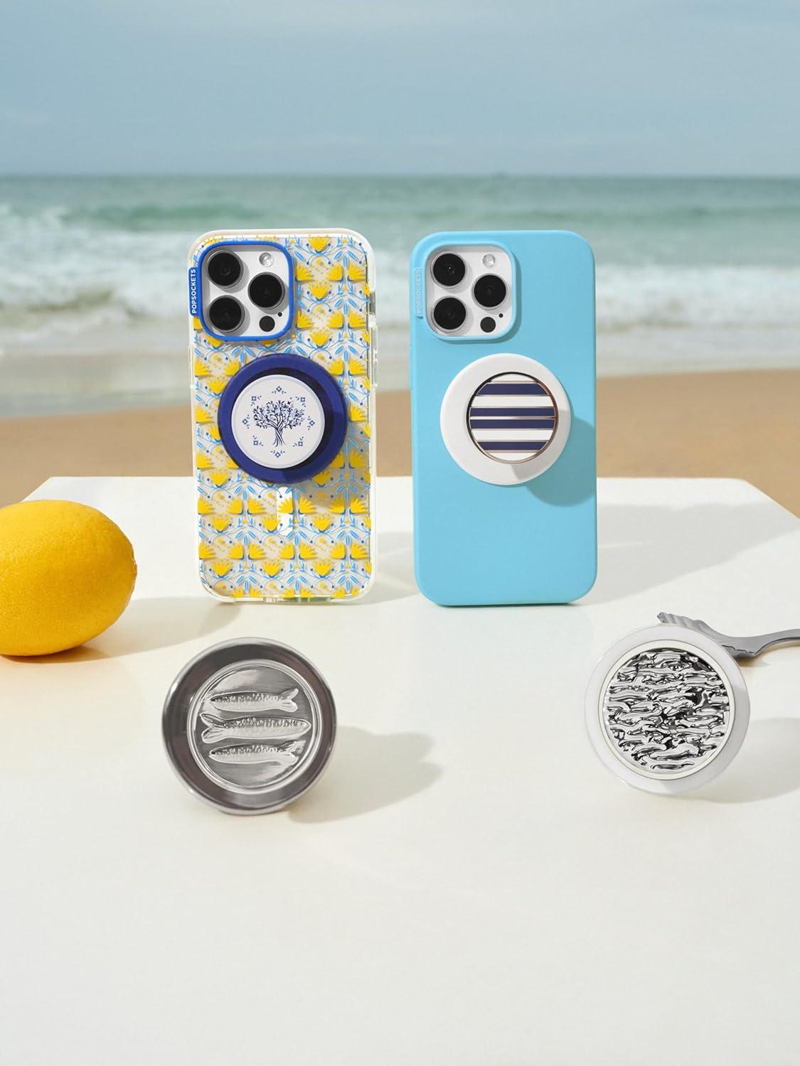 imagePopSockets Phone Grip with Expanding Kickstand Adhesive Grip Neo NoirOlive Tree