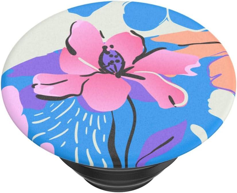 imagePopSockets Phone Grip with Expanding Kickstand Adhesive Grip Vivid Bloom