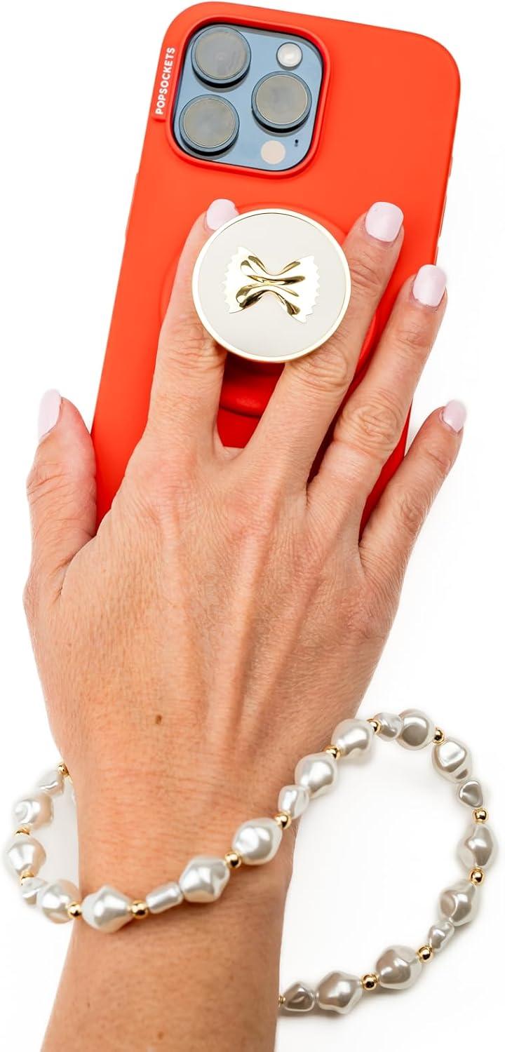 imagePopSockets Wristlet Phone Strap Wrist Strap for Phone Device Holder Cute PopSockets AbsinthePearlescent