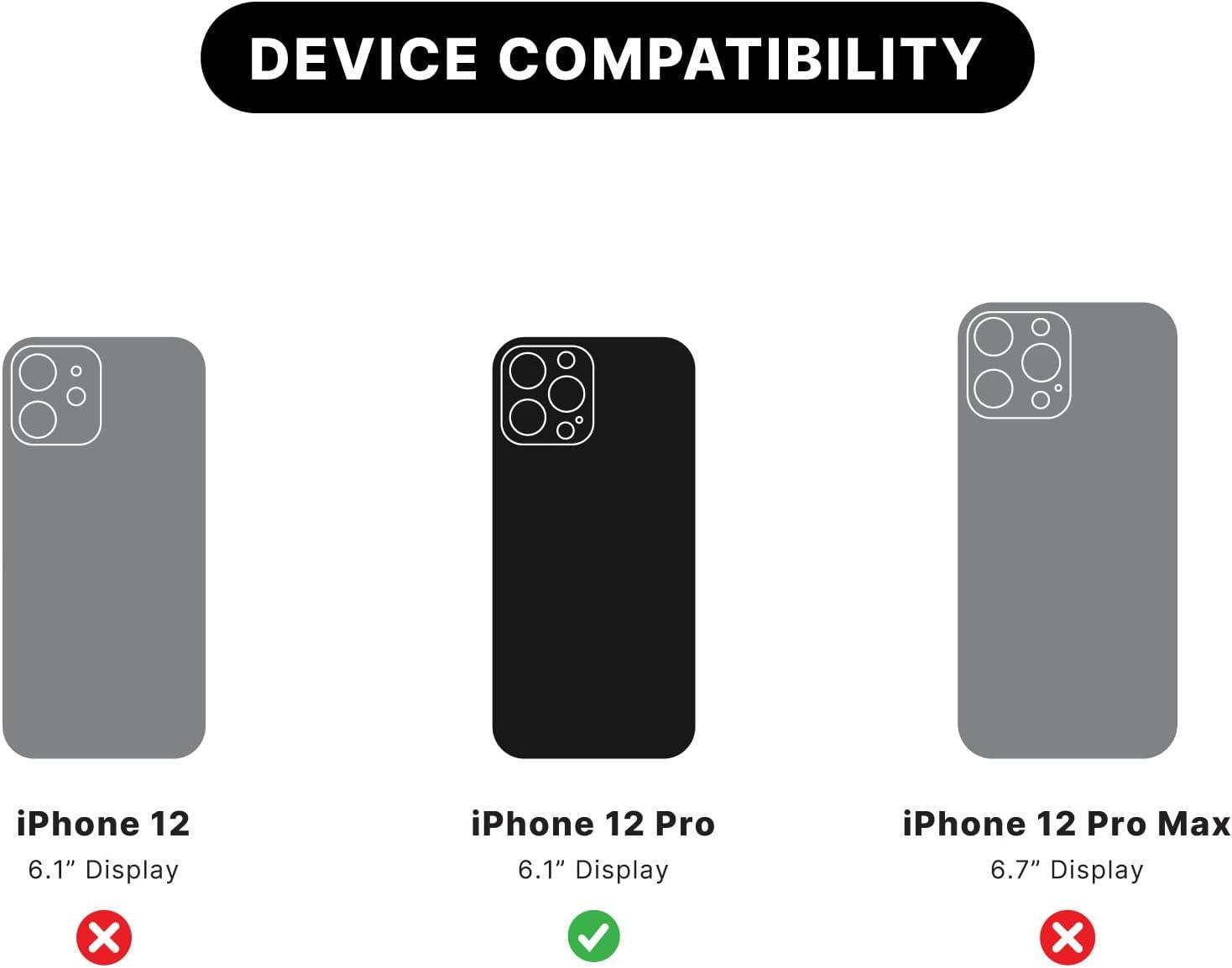 imagePopSockets iPhone 12 12 Pro Case with Repositionable Slide Grip and Compatible with MagSafe AbstractAbstract