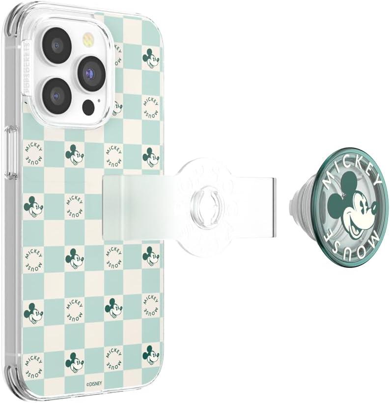 imagePopSockets iPhone 15 Pro Max Case Compatible with MagSafe Phone Case for iPhone 15 Pro Max Wireless Charging Compatible Case Only Mickey Polka DotMickey Classic Check