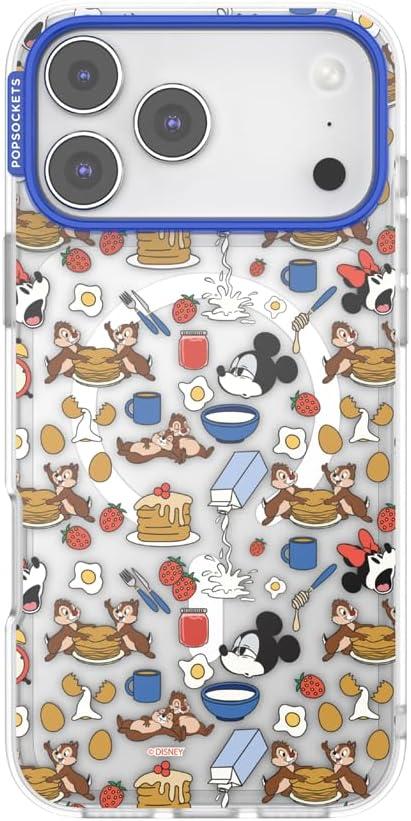 imagePopSockets iPhone 16 Plus Case Compatible with MagSafe Phone Case for iPhone 16 Plus Wireless Charging Compatible Case Only Disney Classics Mod Mickey amp MinnieMickeys Breakfast Buffet